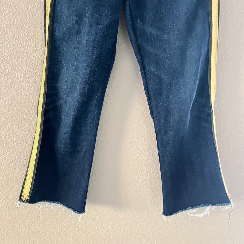 Veronica Beard Carolyn 10" baby boot dark vintage wash jeans - Picture 4 of 9